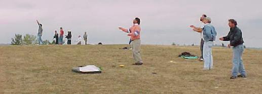 Fighters on Kite Hill at Magnuson Park