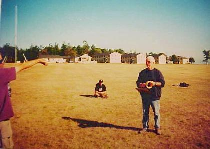 John, Dennis, Chuck at Camp Wilson