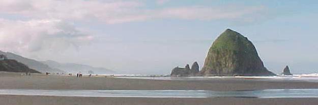 Haystack Rock and Cannon Beach Or.