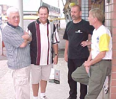 John Gordon ( Oz John ), Peter Stauffer ( P-air ), Dieter Kohler 
 ( Moustache ) and Cutter