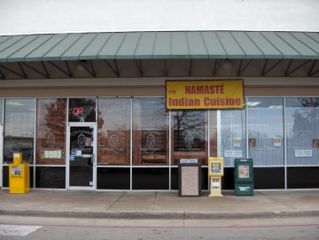 Namaste Indian Cuisine a few doors down from Dot Wo