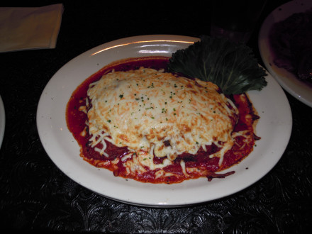 Chicken parmigiana