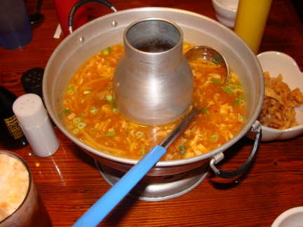 Thai style hot and sour soup